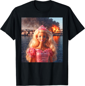 Disgusted Face Meme Doll Babe X Only Cute Baby Love Fans T-Shirt - T-Shirt | Black