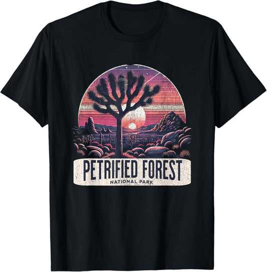 Petrified Forest National Park T-Shirt - T-Shirt | Black