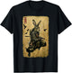 Rabbit Samurai Warrior Katana Sword Japanese Art Vintage T-Shirt - T-Shirt | Black