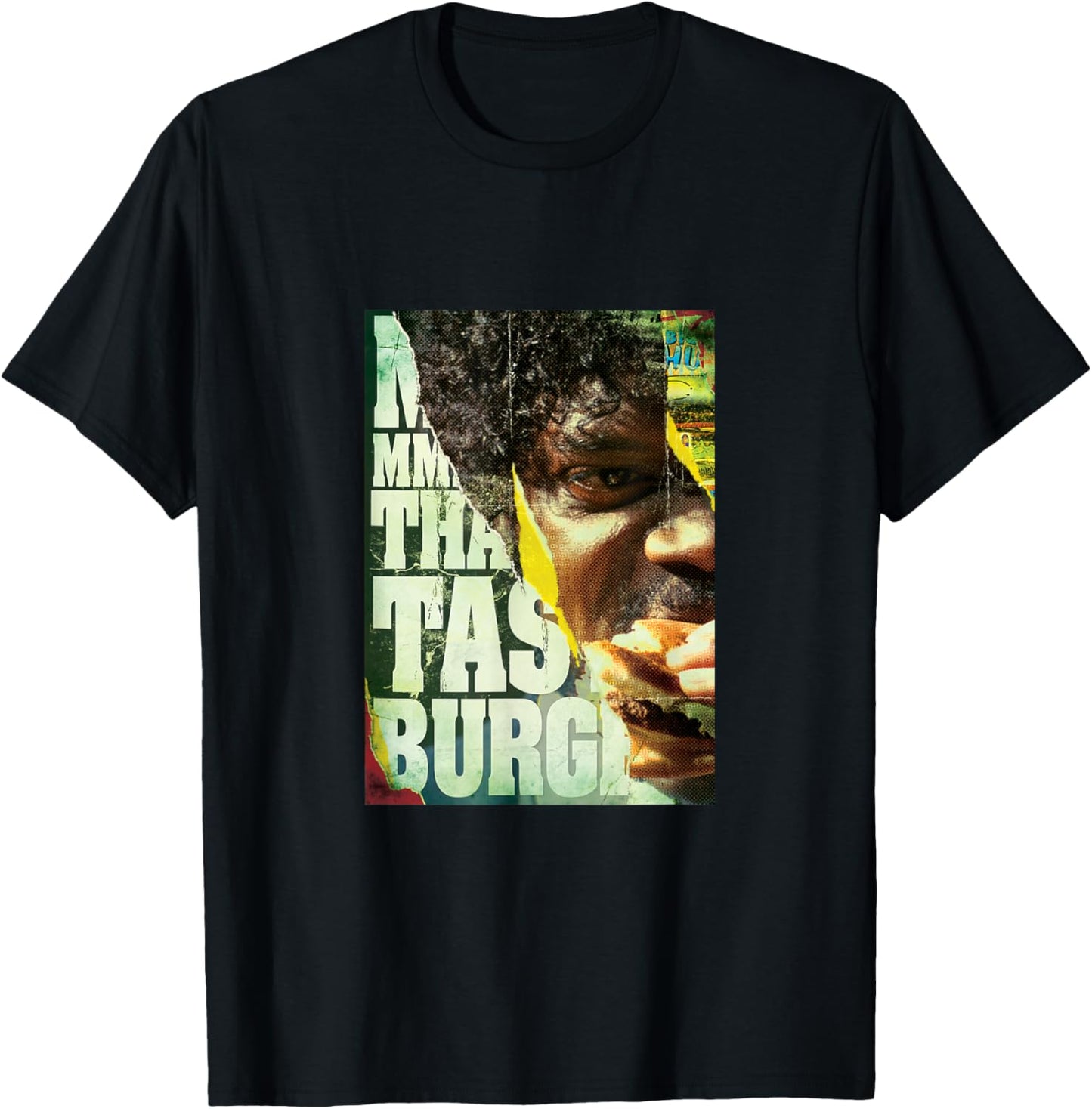 Jules Kahuna Burger Movie Scene Graphic PAPL2620 T-Shirt - T-Shirt | Black