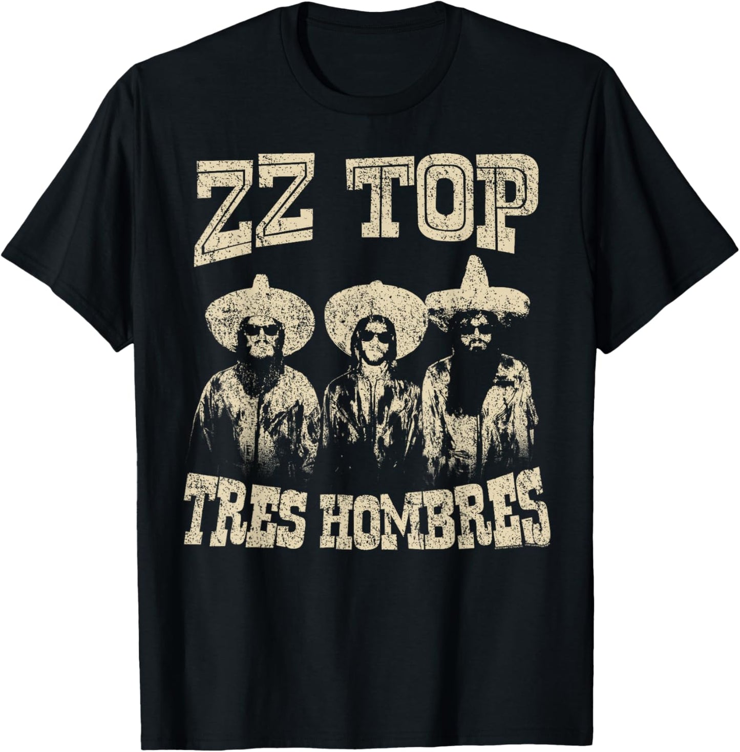 ZZ Top Hombres T-Shirt - T-Shirt | Black
