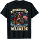 Funny 4th of July Get in Loser We’re Crossing The Delaware T-Shirt - T-Shirt | Black