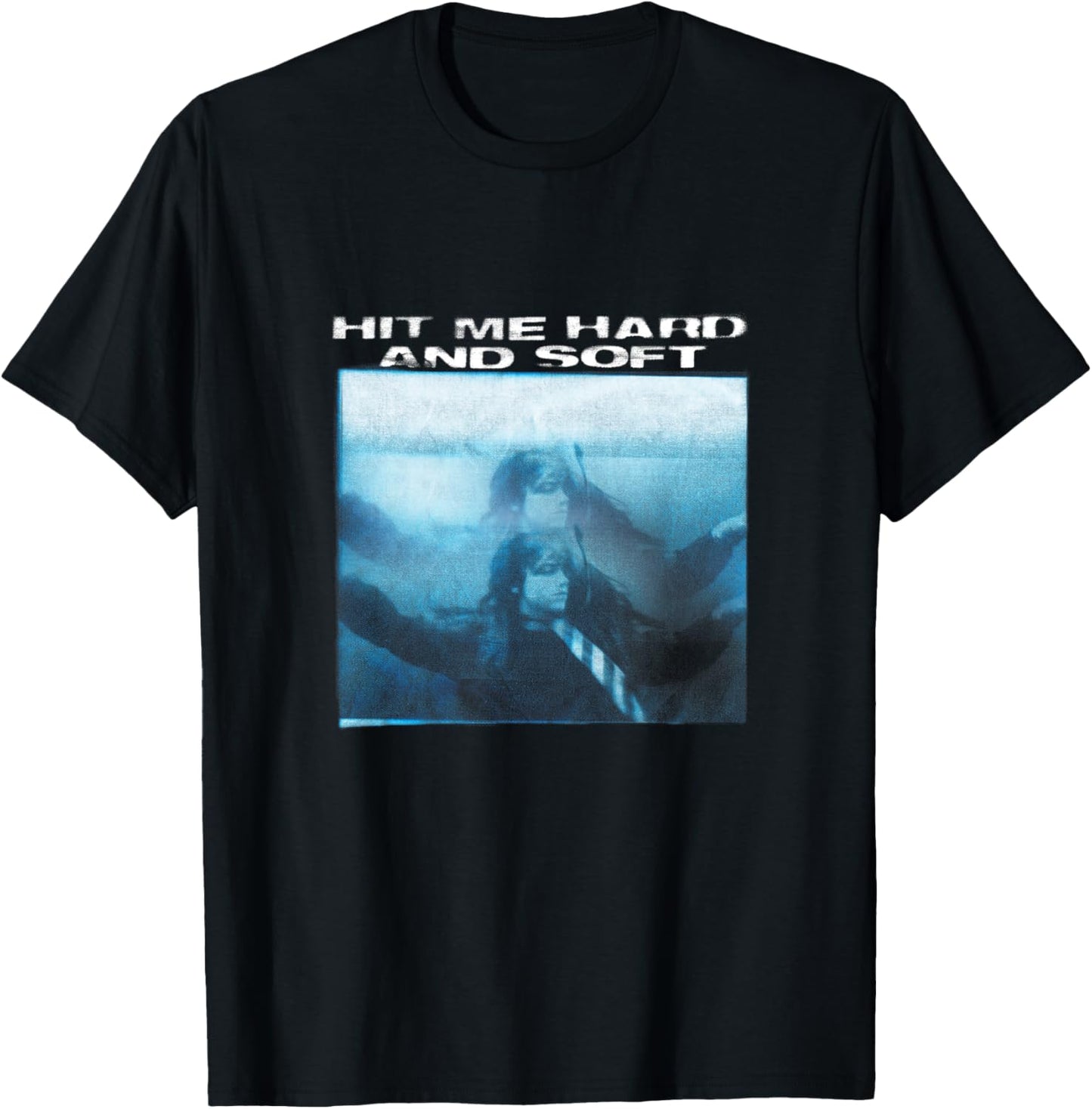 Offizieller Billie Eilish Hit Me Hard and Soft Floating Premium T-Shirt - T-Shirt | Black