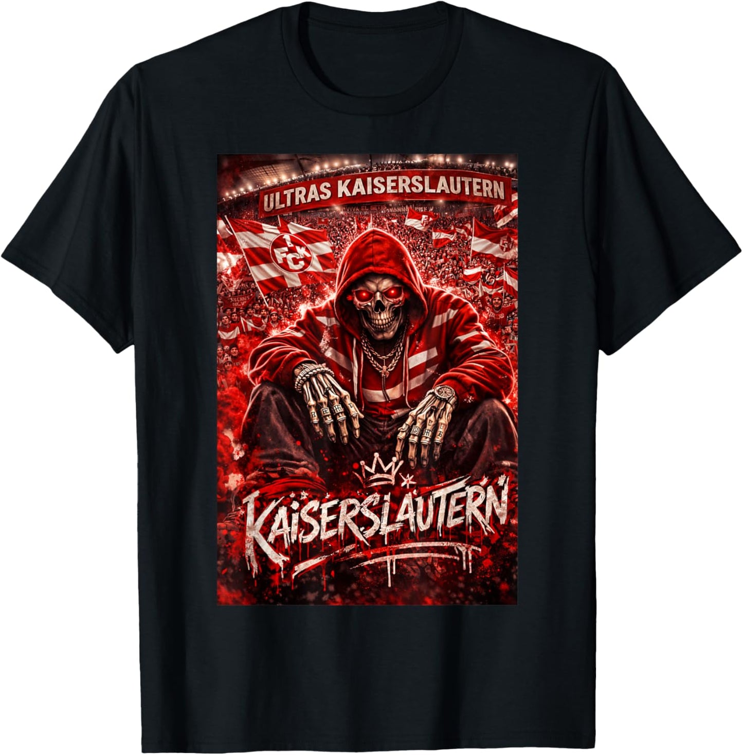 Kaiserslautern Ultras Lautern Jungs Herren Ultras T-Shirt - T-Shirt | Black