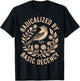 Radicalized by Basic Decency Feminist Bird Floral T-Shirt - T-Shirt | Black