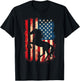 Patriotic Horse Silhouette T-Shirt - T-Shirt | Black