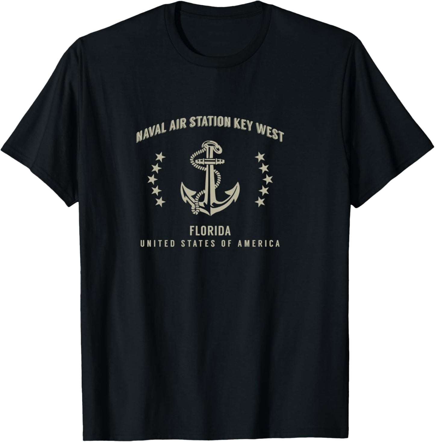 Base aéronavale de Key West Manche Longue T-Shirt - T-Shirt | Black