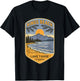 Kings Beach Lake Tahoe California Retro Vintage Art Souvenir T-Shirt - T-Shirt | Black