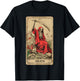 Vintage Tarot Card Death XIII Angel Skull Dead Reaper Grim T-Shirt - T-Shirt | Black