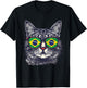 Brasil Flag Cat Brazilian Pride Brasilian Roots Brazil T-Shirt - T-Shirt | Black
