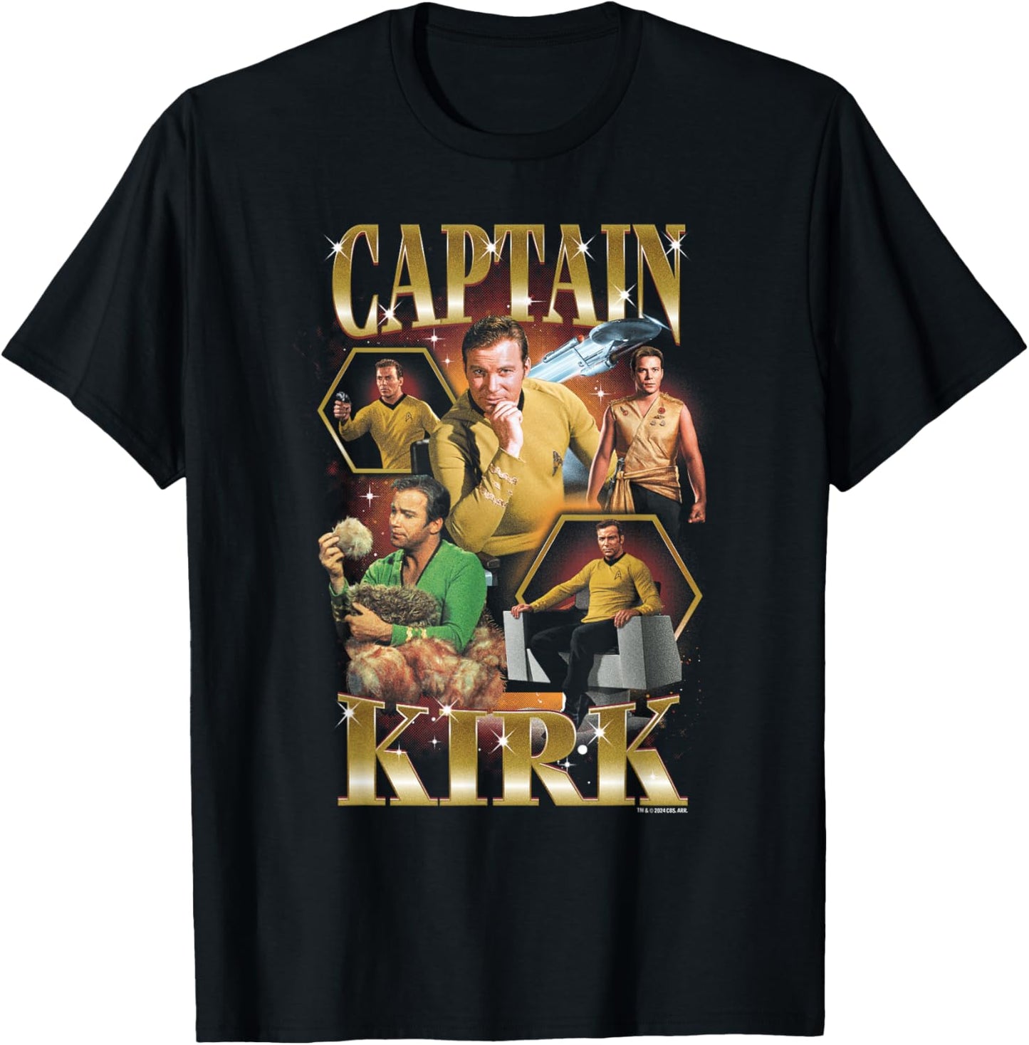 Star Trek: The Original Series Kirk Heartthrob T-Shirt - T-Shirt | Black