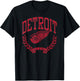 Detroit Red Wings Vintage Victory White Officially Licensed T-Shirt - T-Shirt | Black