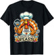 Mom Mother Chef Thanksgiving T-Shirt - T-Shirt | Black