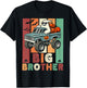 Vintage Ghost Monster Truck Halloween Big Brothers Pumpkins T-Shirt - T-Shirt | Black