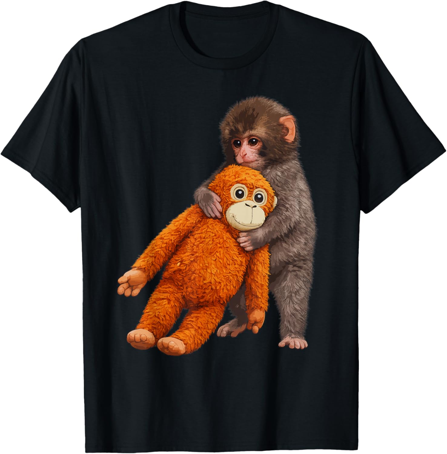 Baby Monkey Cute Punch 2026 T-Shirt - T-Shirt | Black