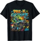 Prek Graduate Dinosaur Monster Truck Pre-K Graduation Boy T-Shirt - T-Shirt | Black