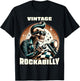 Vintage Rockabilly 50s Sock Hop Dance Doo Wop 1950s Art T-Shirt - T-Shirt | Black