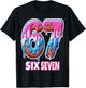 67 Ice Cream Drip Meme Six Seven Men Women Boys Girls T-Shirt - T-Shirt | Black