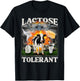 Lactose Tolerant Cow Milk Cow Apparel Farmers T-Shirt - T-Shirt | Black