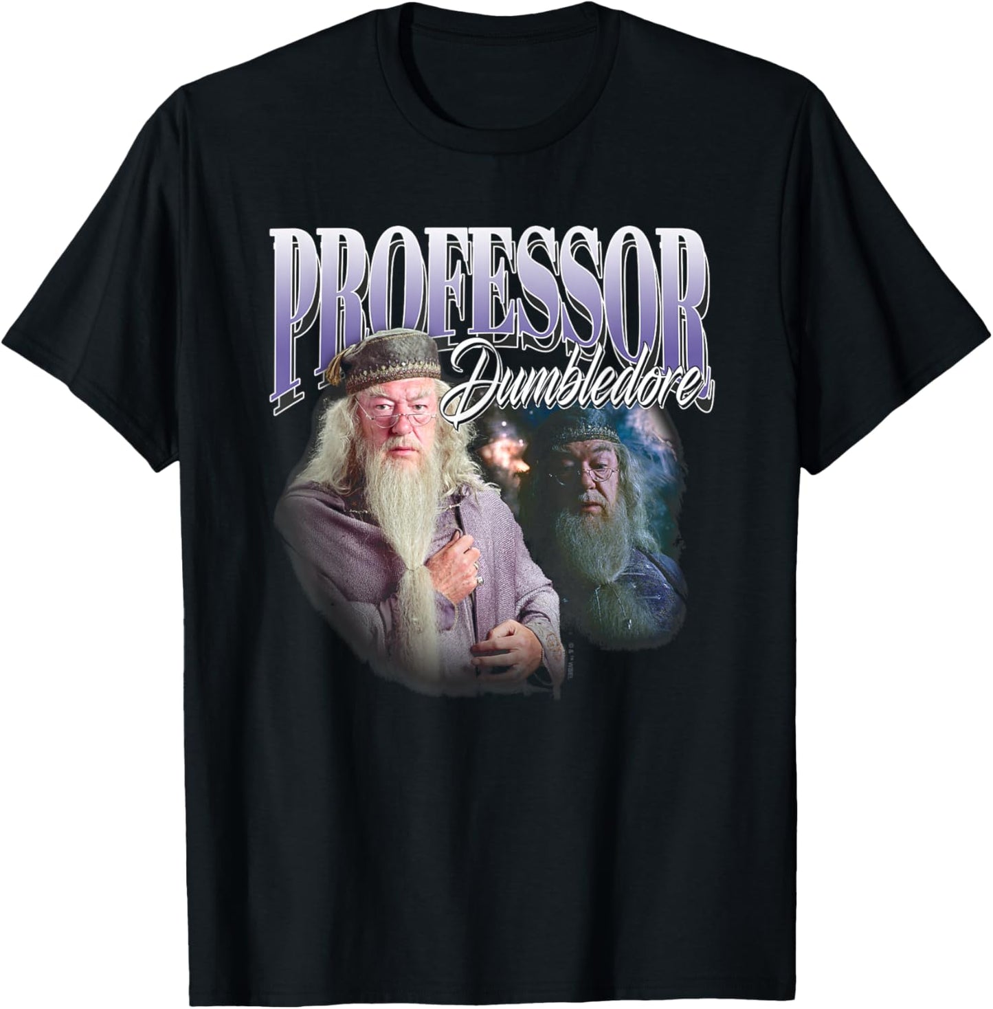 Harry Potter Professor Dumbledore Homage T-Shirt - T-Shirt | Black