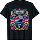 Cruising My Way Into 17 Shirt For A 17th Birthday Cruise T-Shirt - T-Shirt | Black