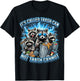 Raccoon It's Called Trash Can Not Trash Cannot Funny Pun T-Shirt - T-Shirt | Black