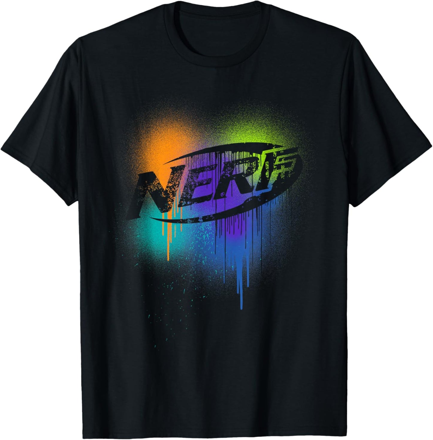 Nerf Spray Drips T-Shirt - T-Shirt | Black