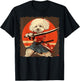 Bichon Frise Dog Japanese Art Samurai Ukiyo-e Vintage T-Shirt - T-Shirt | Black