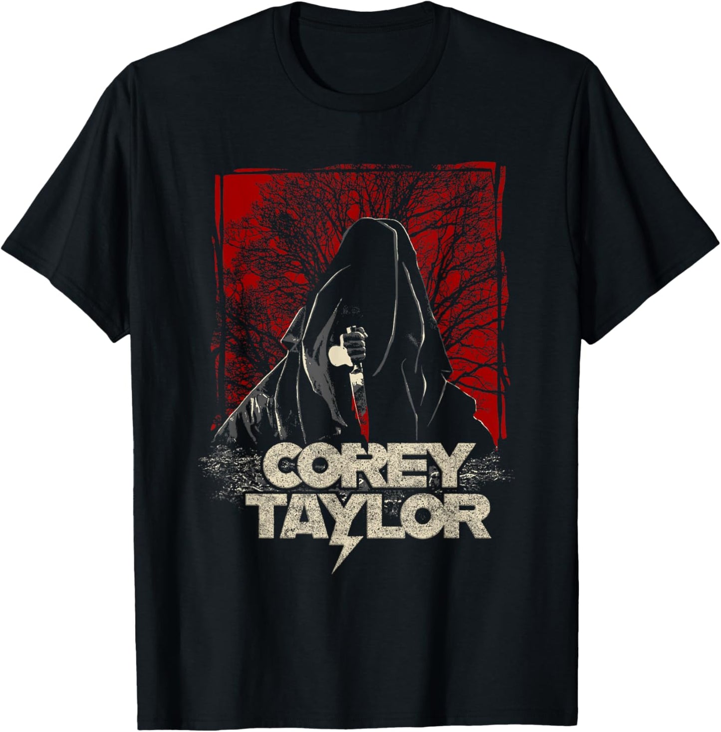 Corey Taylor - Shroud With Knife T-Shirt - T-Shirt | Black