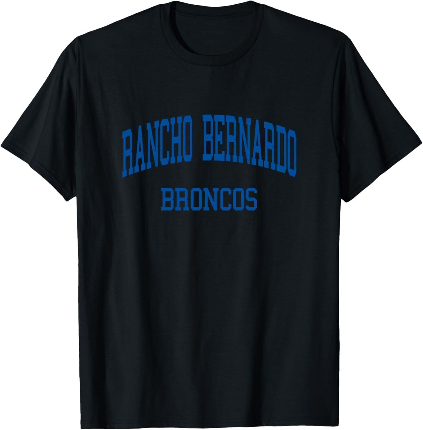 Rancho Bernardo High School HS San Diego CA Retro T-Shirt - T-Shirt | Black
