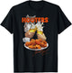 Hooters Cheers to Hot Wings Vintage Photo Restaurant T-Shirt - T-Shirt | Black