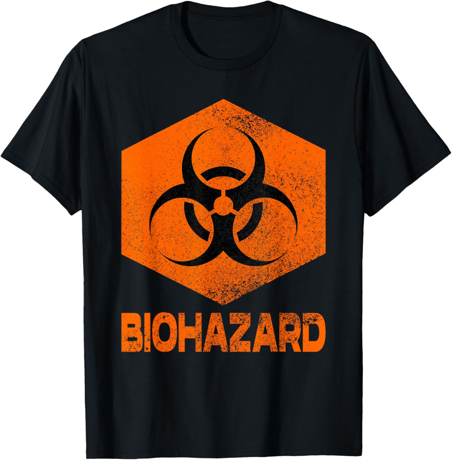Biohazard Novelty Apparel Women Kid Science Teachers T-Shirt - T-Shirt | Black