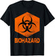 Biohazard Novelty Apparel Women Kid Science Teachers T-Shirt - T-Shirt | Black