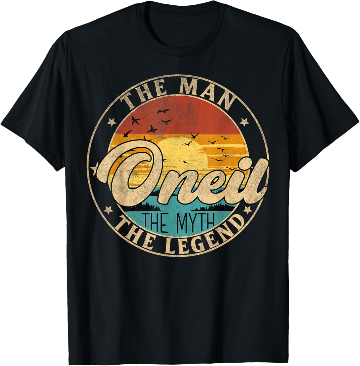 ONEIL The Man The Myth The Legend First Name T-Shirt - T-Shirt | Black