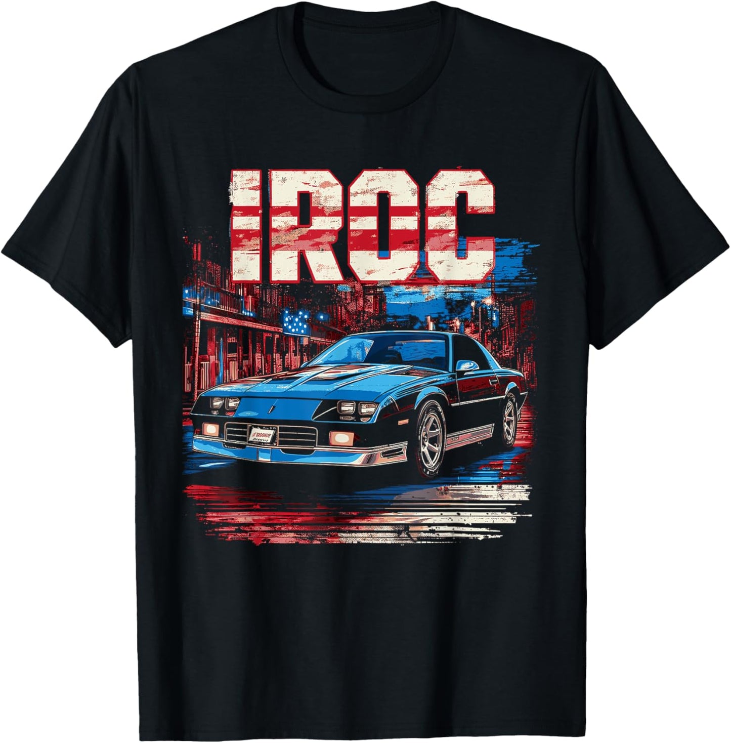 1980's IROC, IROC-Z Muscle Car American Muscle Retro classic T-Shirt - T-Shirt | Black
