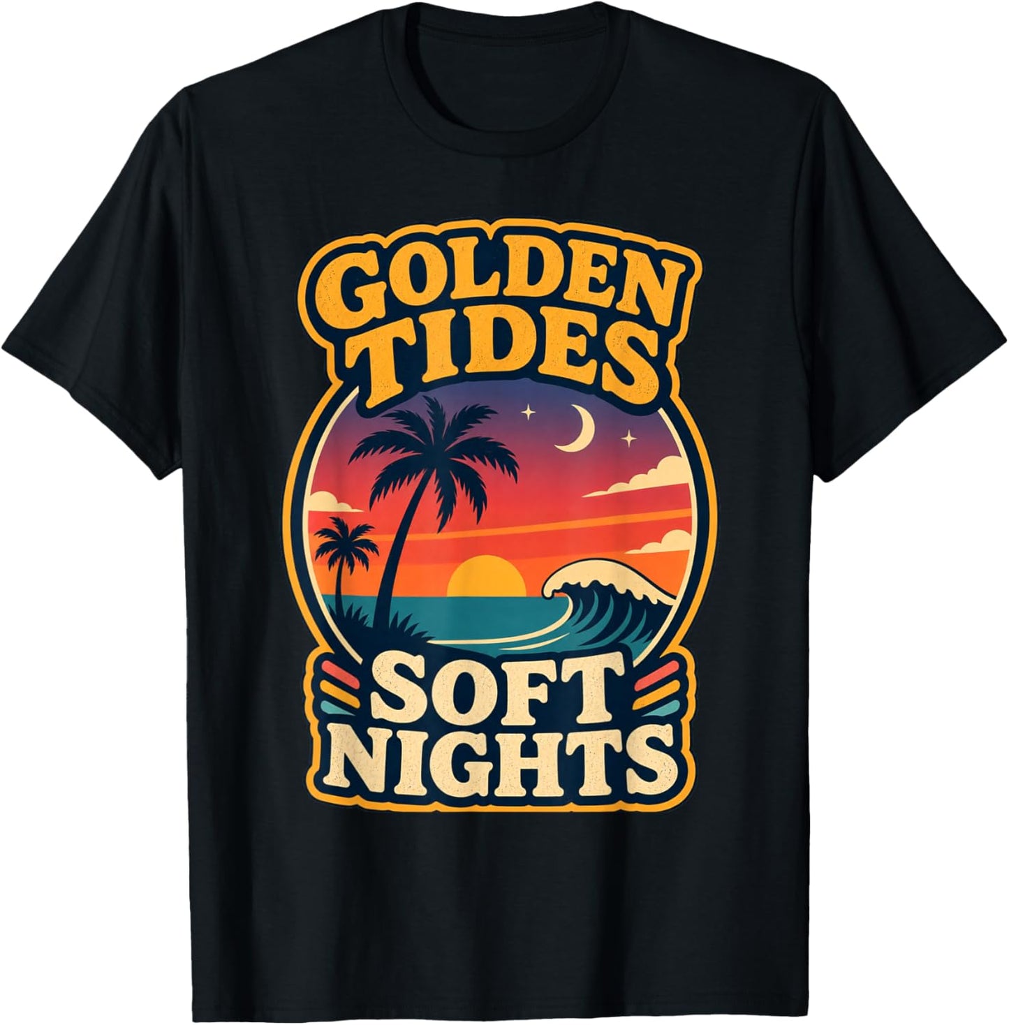 Vacances à la Plage T-Shirt - T-Shirt | Black