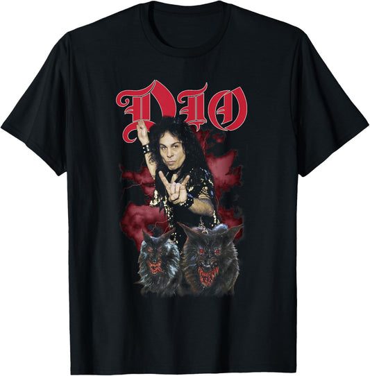 Dio Wolves Photo T-Shirt - T-Shirt | Black
