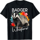 Badger Whisperer T-Shirt - T-Shirt | Black