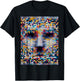 Glitchgear Anti-Surveillance Adversarial Fashion Anti-Facial Recognition Pixelated , Small, Black T-Shirt - T-Shirt | Black