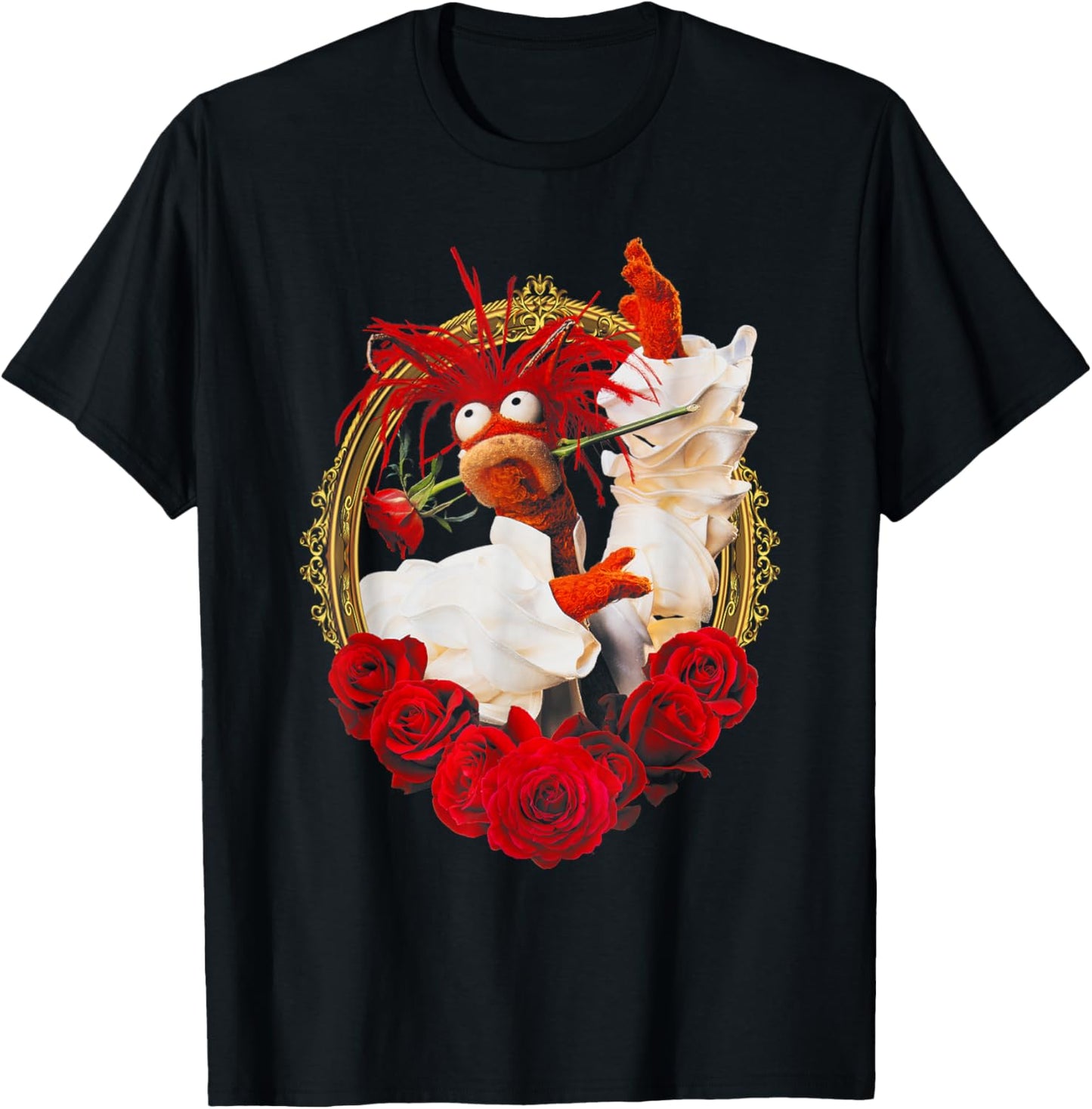 Disney The Muppets Pepe The King Prawn Spanish Dance T-Shirt - T-Shirt | Black