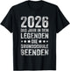 Grundschule 2026 Abgänger Geschafft Grundschule T-Shirt - T-Shirt | Black