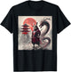 Samurai Bunny Rabbit Graphic Warrior Japanese Rabbit Ninja T-Shirt - T-Shirt | Black