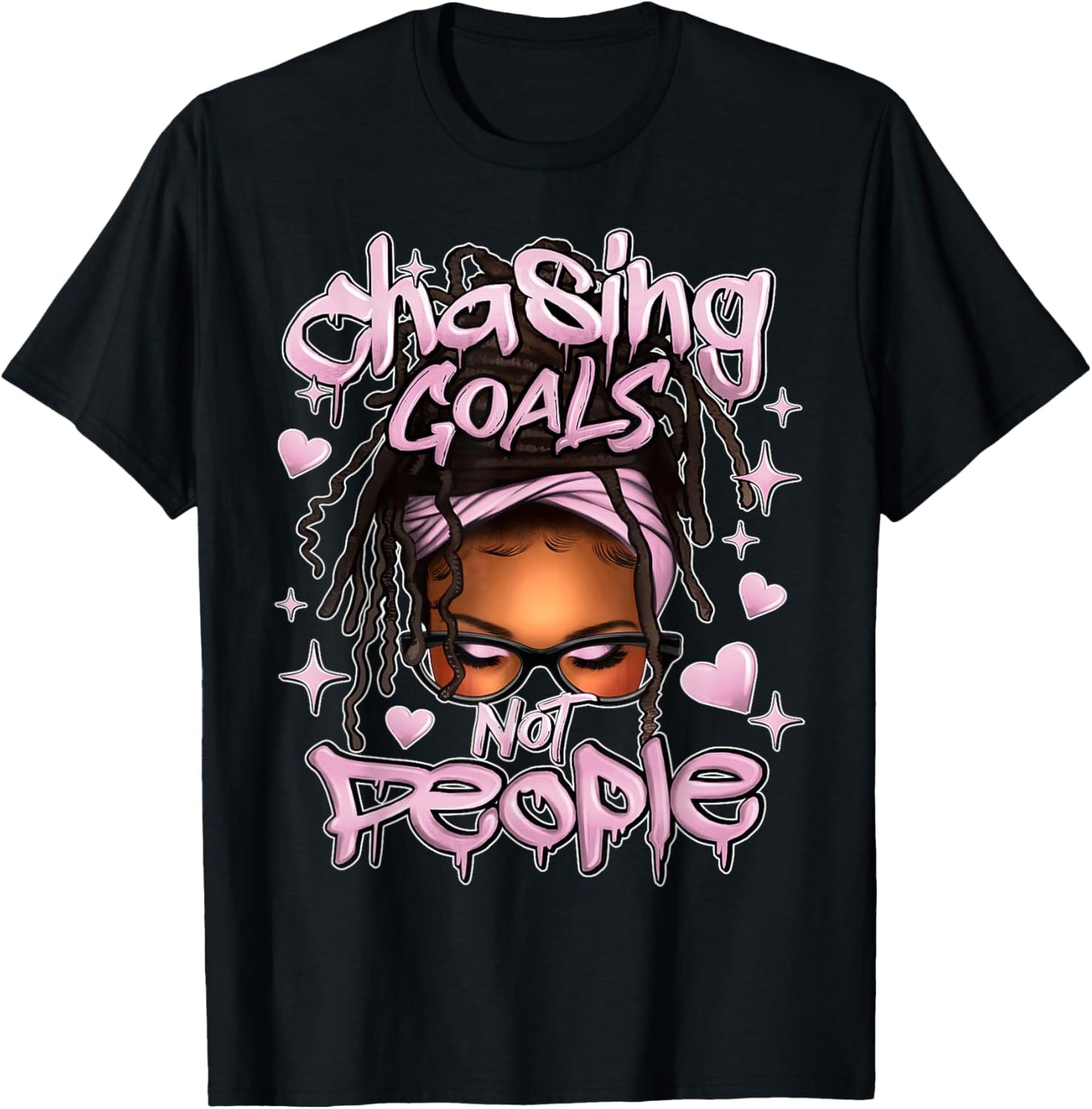 Chasing Girl Orchid 4s Matching Women T-Shirt - T-Shirt | Black