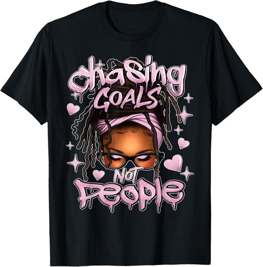 Chasing Girl Orchid 4s Matching Women T-Shirt - T-Shirt | Black