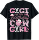 Gigi Of The Birthday CowGirl Pink Rodeo Disco T-Shirt - T-Shirt | Black