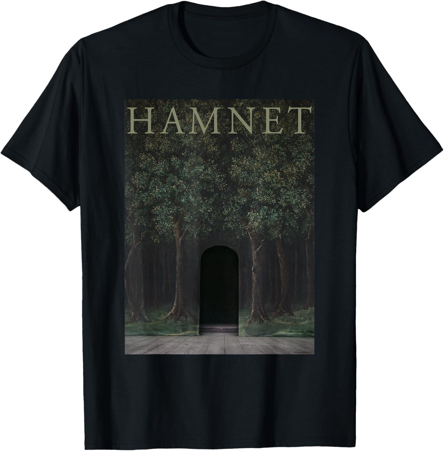 Forest Doorway T-Shirt - T-Shirt | Black