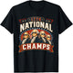 Retro 1776 National Champs Funny Patriotic America T-Shirt - T-Shirt | Black