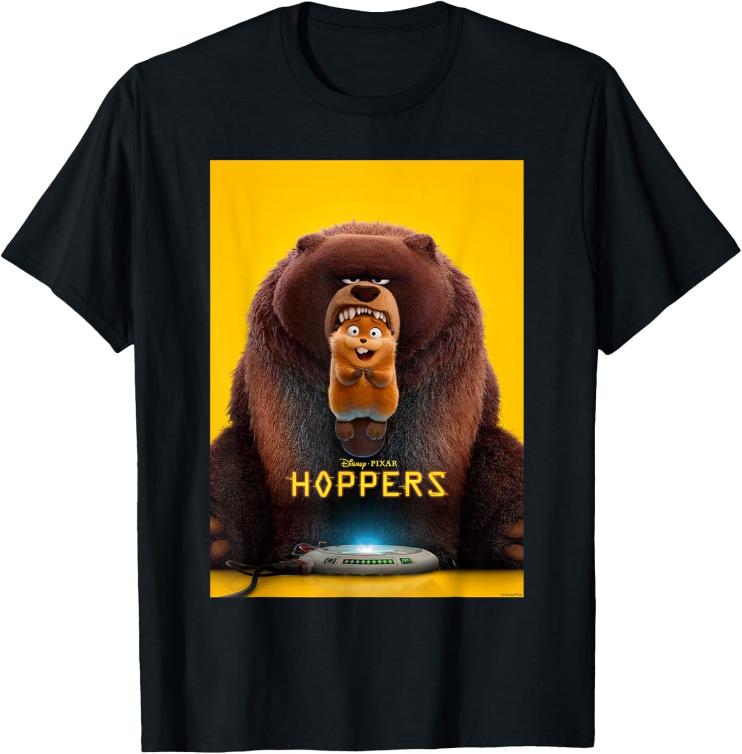 Disney and Pixar's Hoppers Mabel & Ellen Movie Poster Art T-Shirt - T-Shirt | Black
