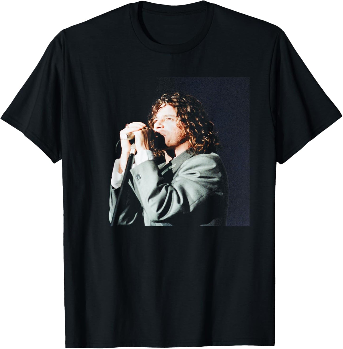 INXS Live Michael Hutchence X Factor World Tour 1990 T-Shirt - T-Shirt | Black