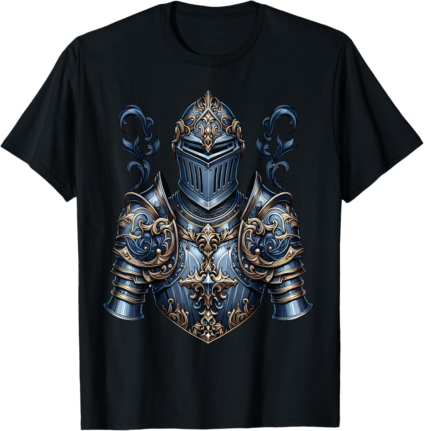 Knight Armor Costume T-Shirt - T-Shirt | Black